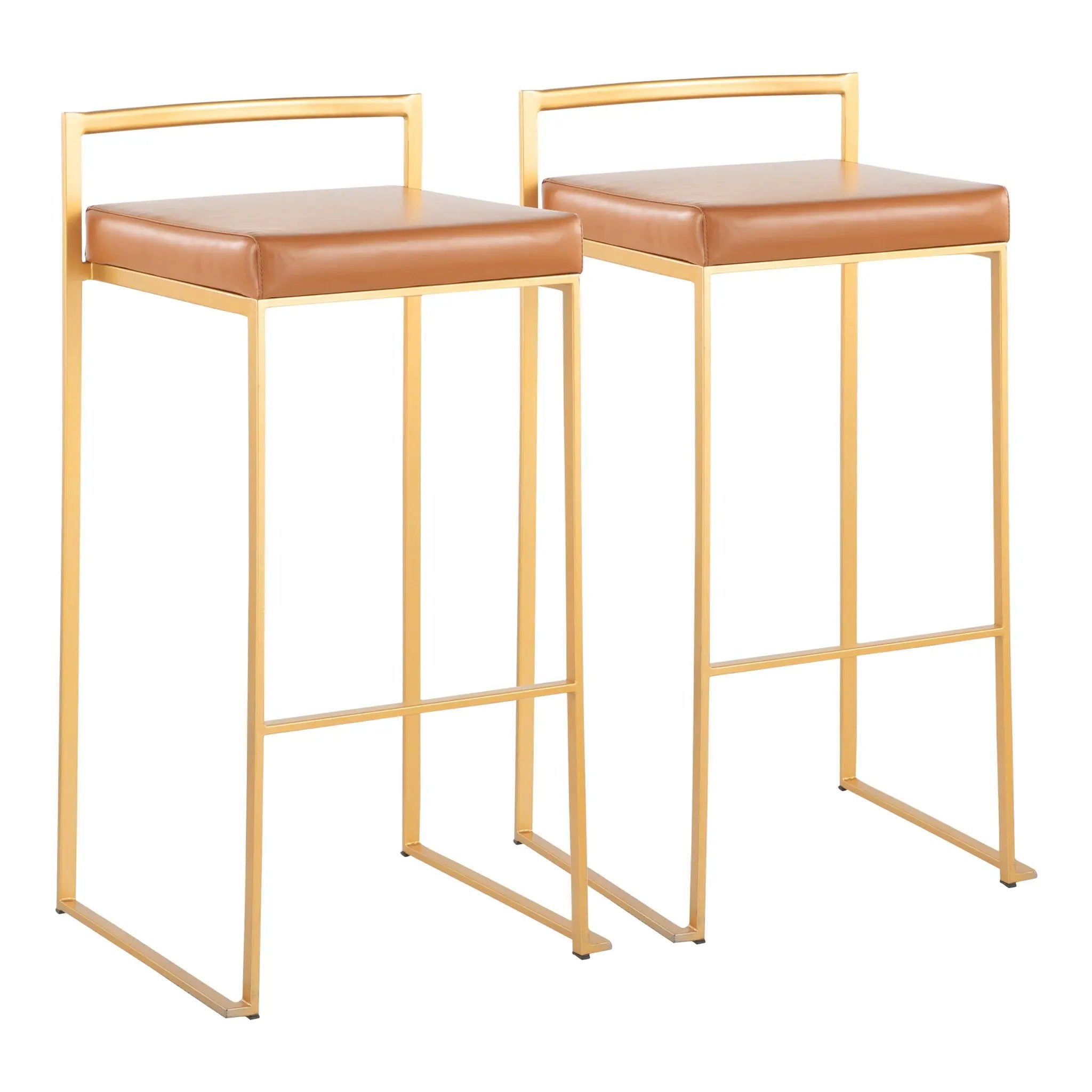 Fuji - Contemporary / Glam & Quality Construction Barstool by Unique Piece Furniture