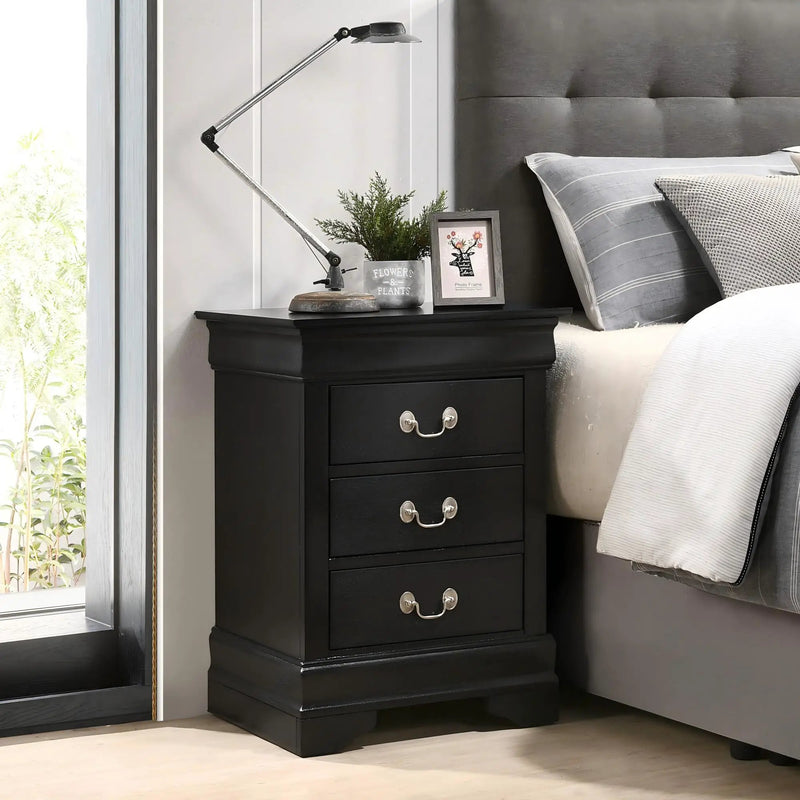 Louis Phillipe - Nightstand - Wood by Unique Piece Furniture