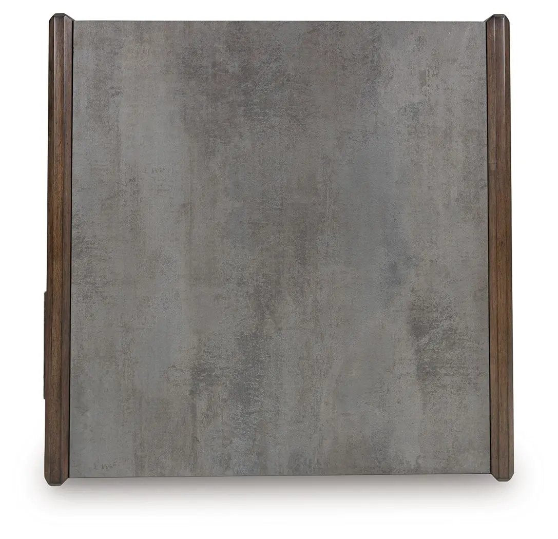 Kallenny - Square Cocktail Table - Brown / Gray by Unique Piece Furniture
