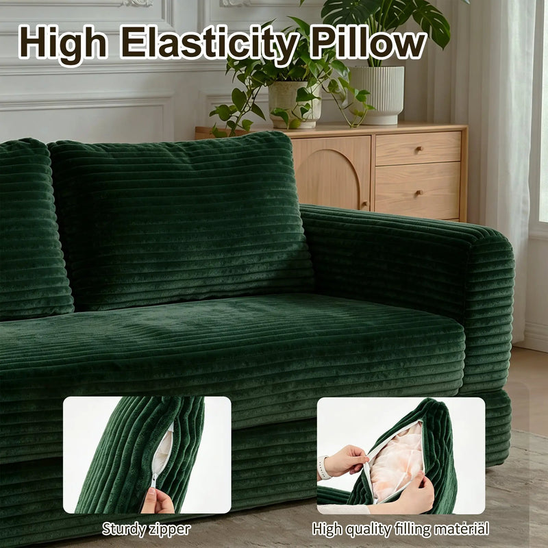76 Inch Convertible Futon Sofa Bed by HouseOfZazla
