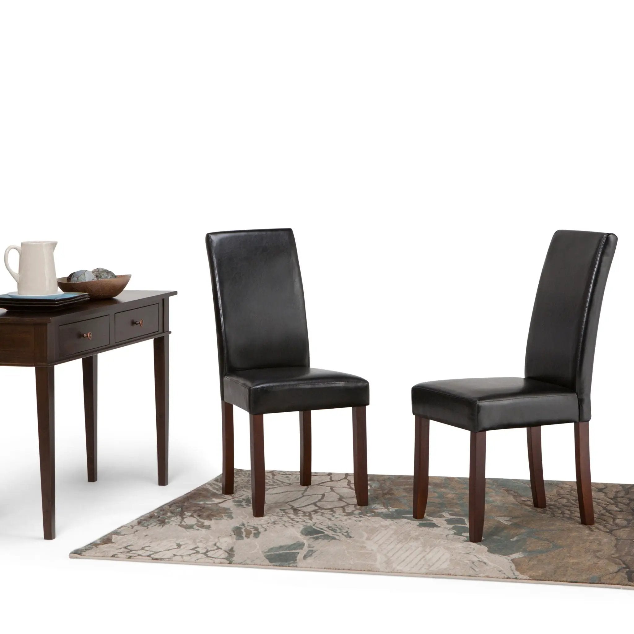 Acadian - Upholstered Parson Dining Chair (Set of 2) by Unique Piece Furniture