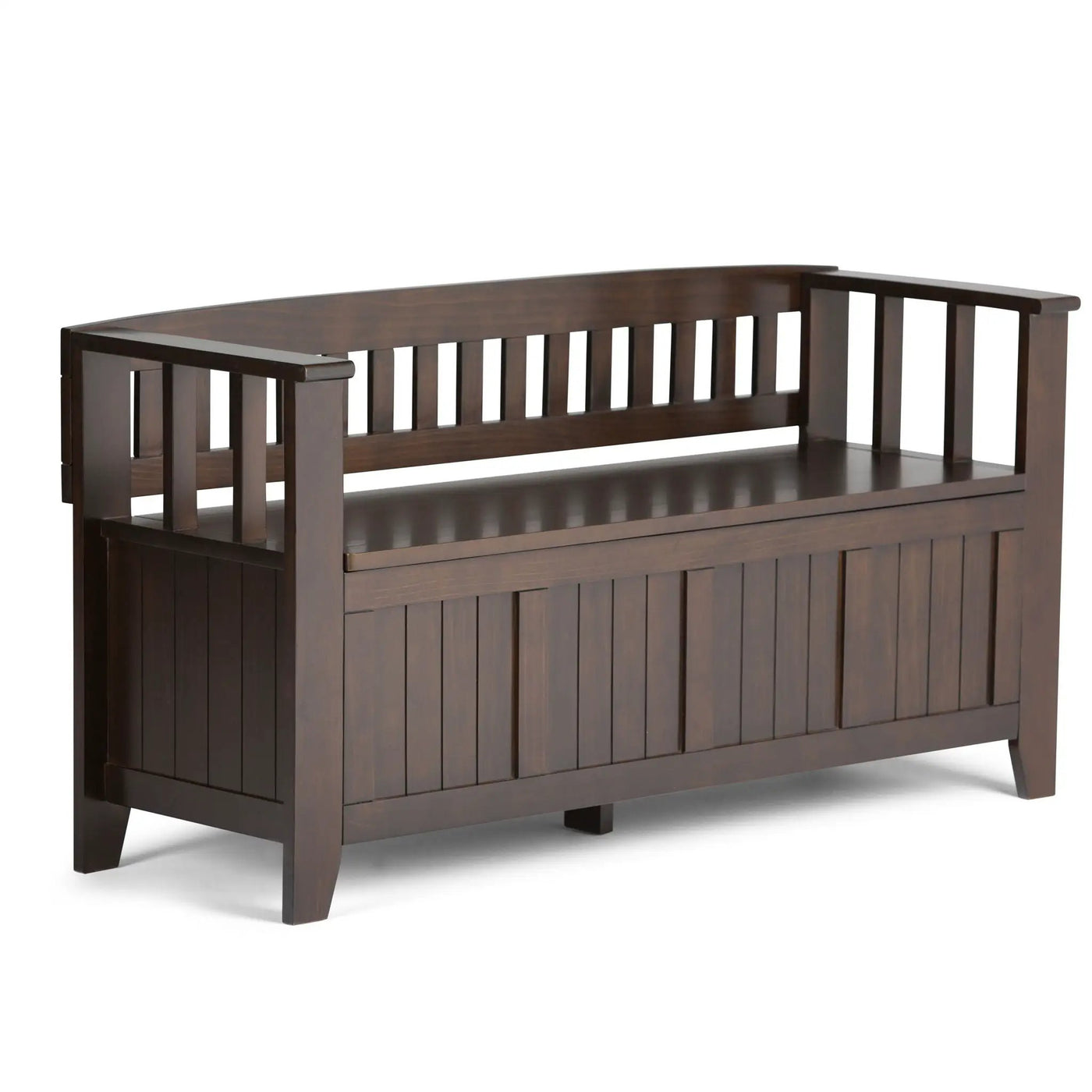 Acadian - Entryway Storage Bench, Handcrafted by HouseOfZazla
