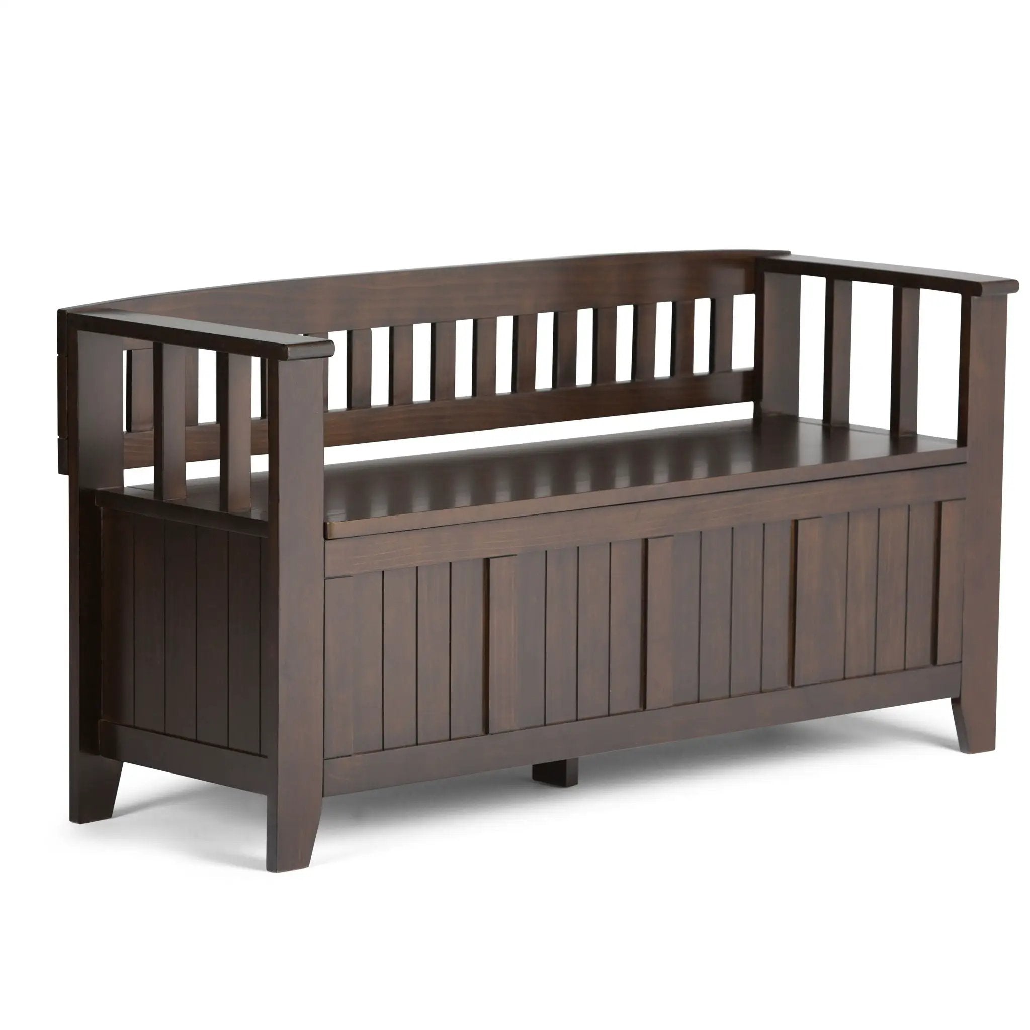 Acadian - Entryway Storage Bench, Handcrafted by Unique Piece Furniture