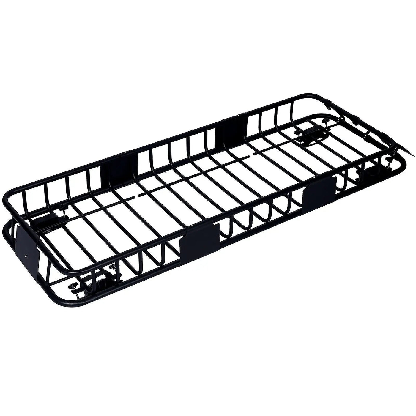 Motoring Rooftop Cargo Carrier Basket Steel Universal Fit Roof Rack by HouseOfZazla