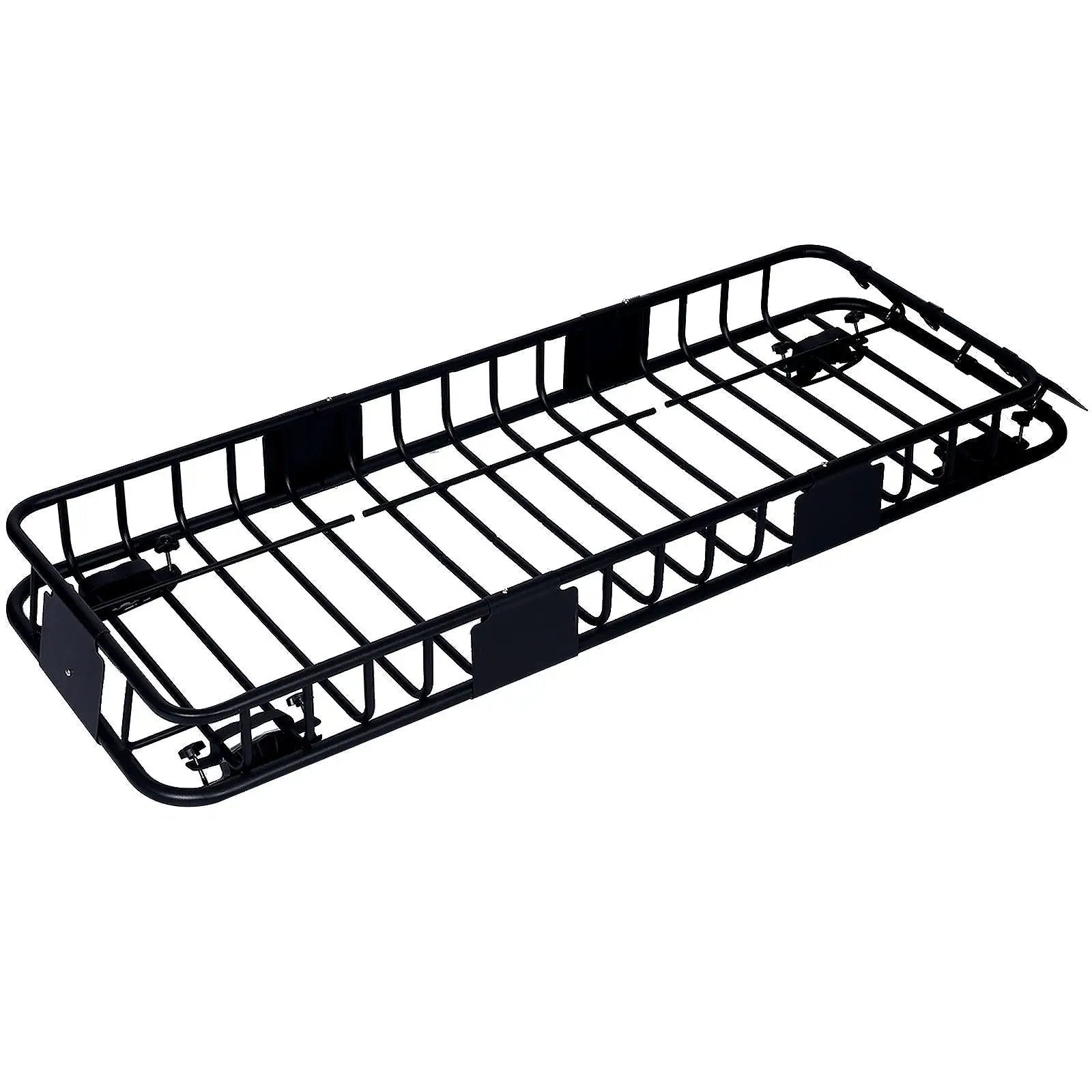 Motoring Rooftop Cargo Carrier Basket Steel Universal Fit Roof Rack by HouseOfZazla