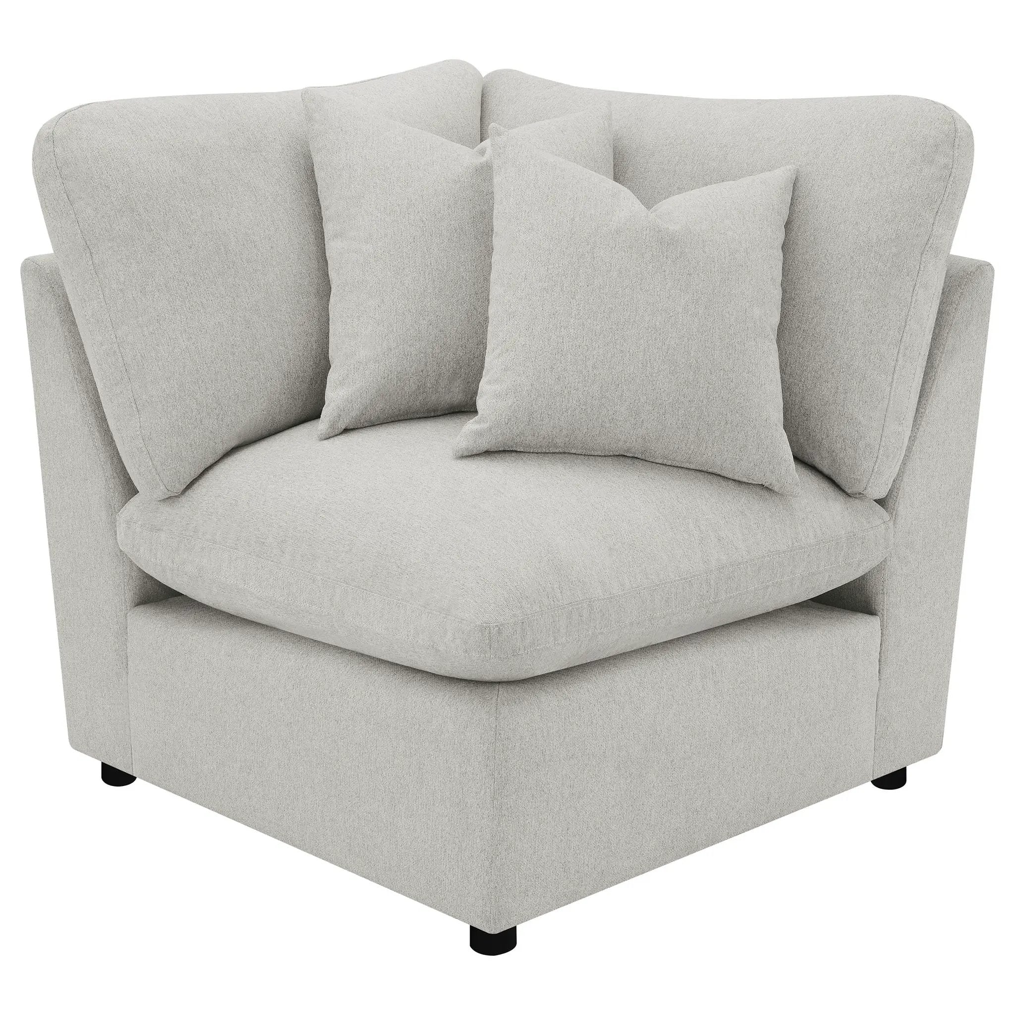 Collins 5-piece Modular Power Reclining Sectional Grey by Unique Piece Furniture
