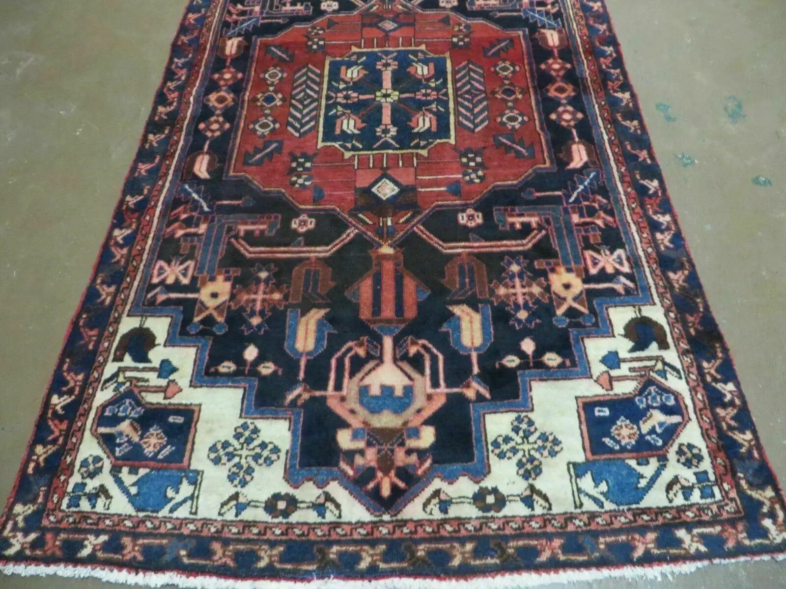 4' X 7' Antique 1920 Handmade Turkish Anatolian Wool Rug Veg Dye Nice by Jewel Rugs