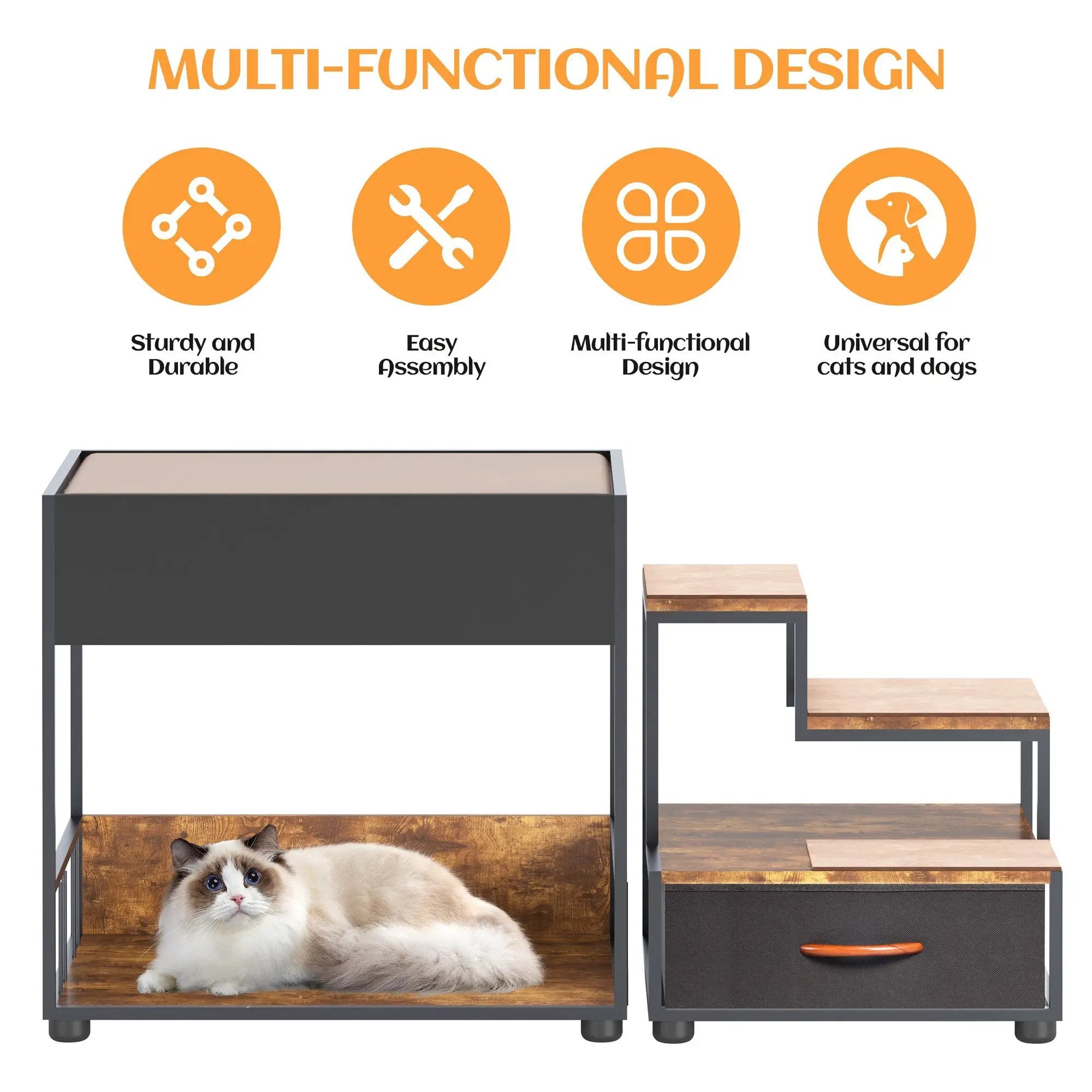 Pet Step Window Perch for Dogs by HouseOfZazla