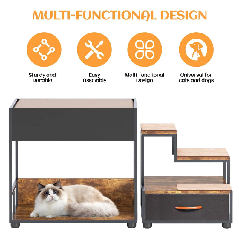 Pet Step Window Perch for Dogs by HouseOfZazla