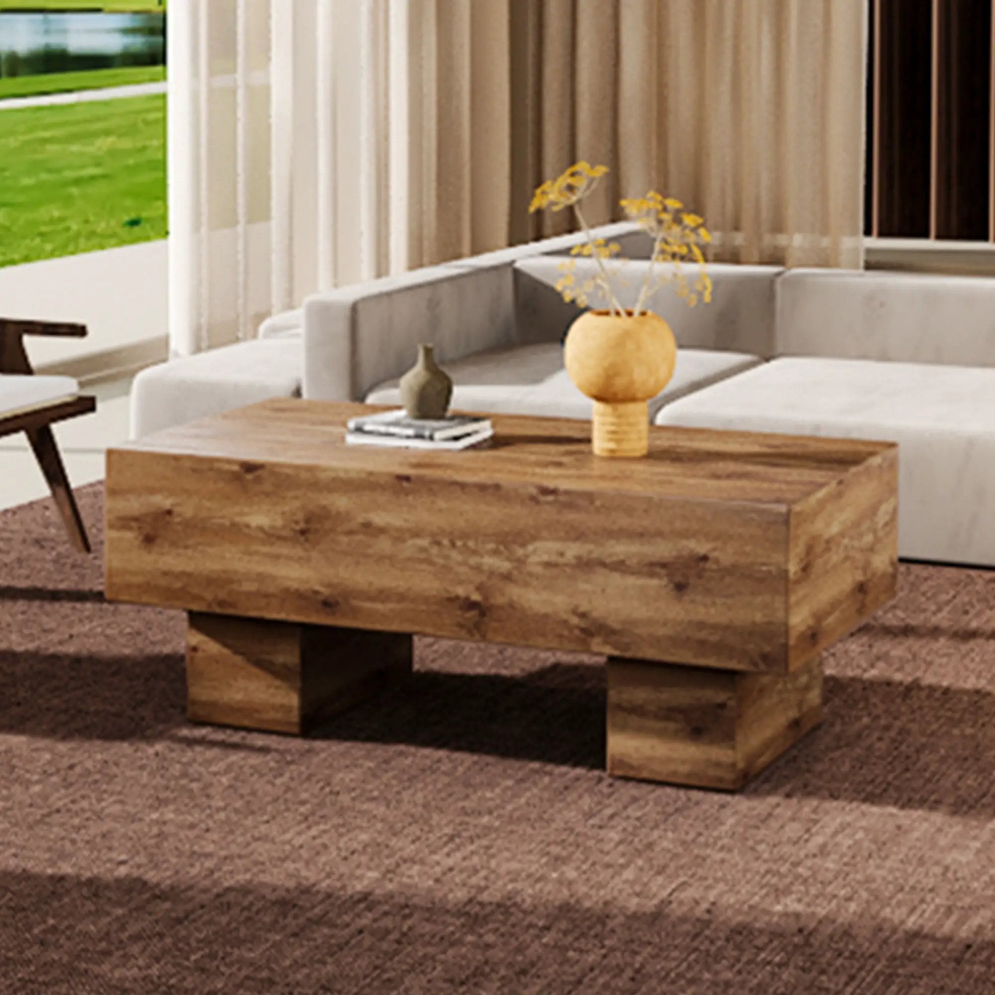 Modern Simple Coffee Table by HouseOfZazla