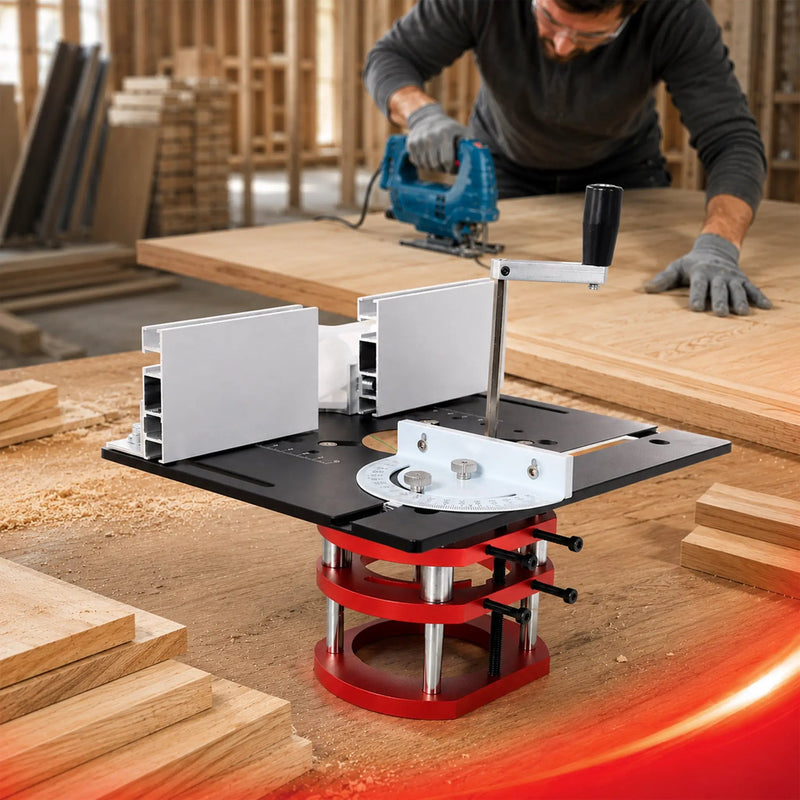Router Lift Kit with Lifting Base by HouseOfZazla