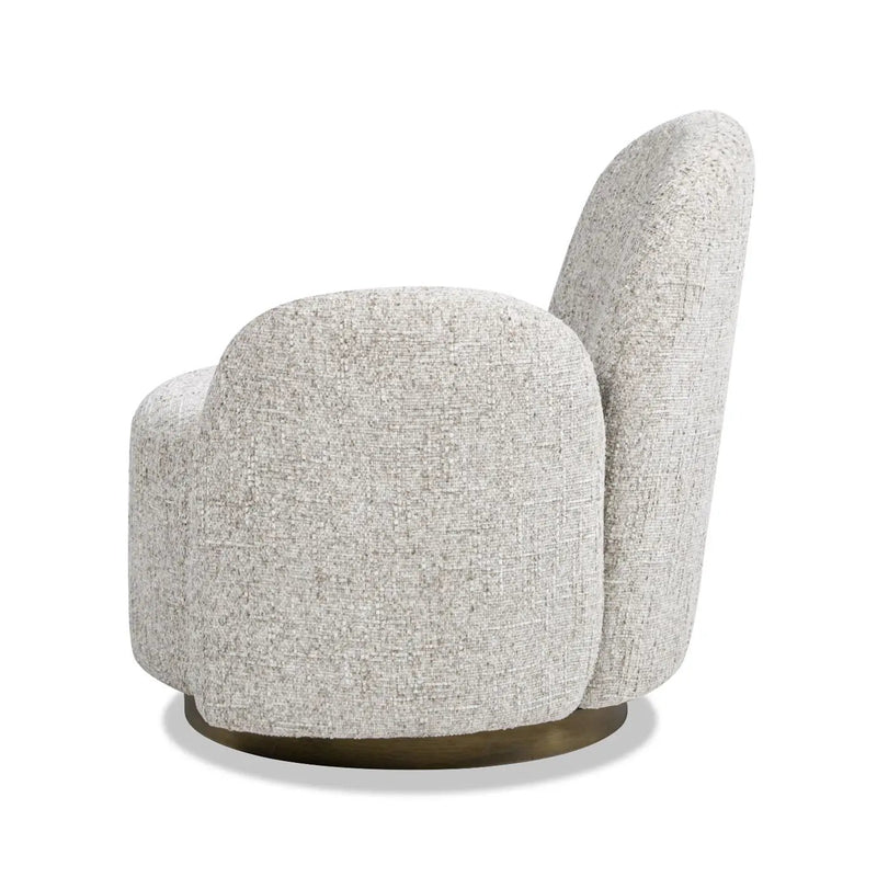 Duo - One-Arm Swivel Accent Chair by Unique Piece Furniture