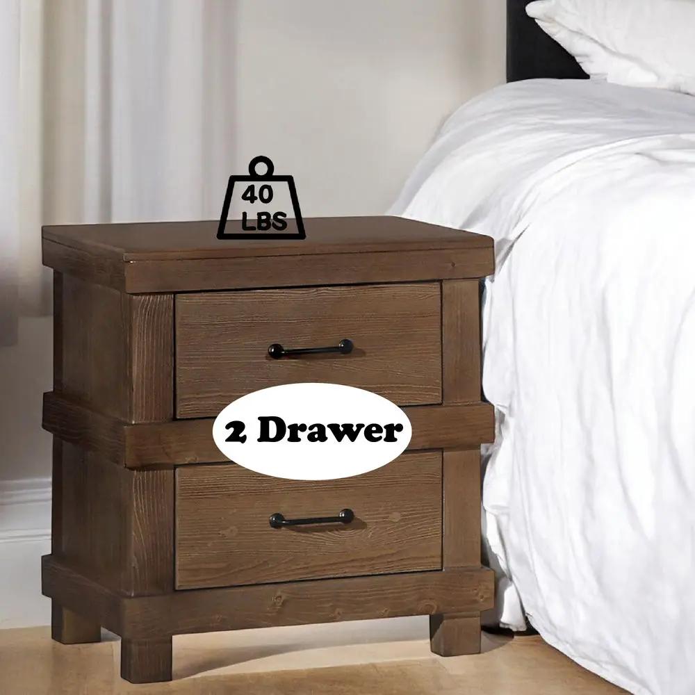 Adams - Nightstand - Antique Oak by Unique Piece Furniture