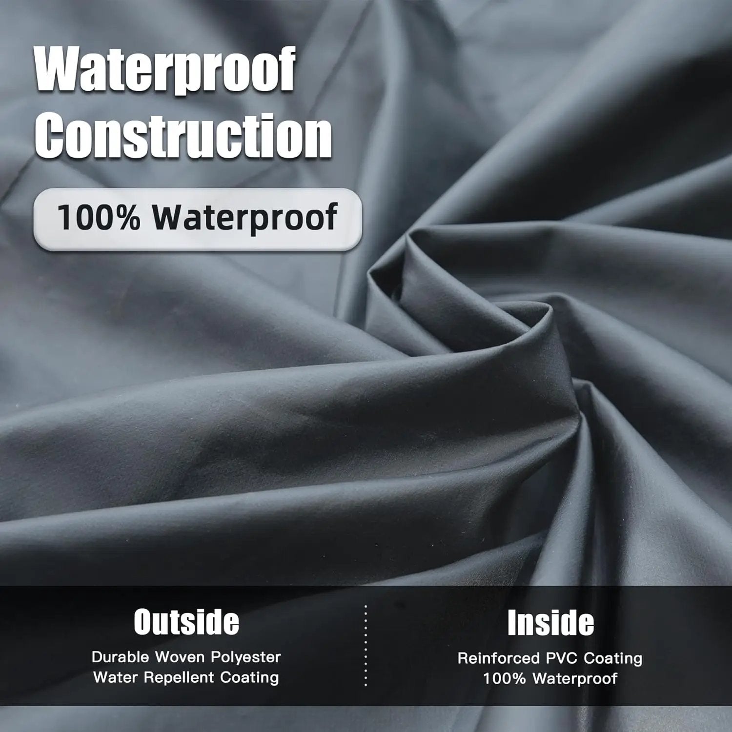 Waterproof Patio Lounge Chair Cover - Heavy Duty Outdoor Protection by HouseOfZazla