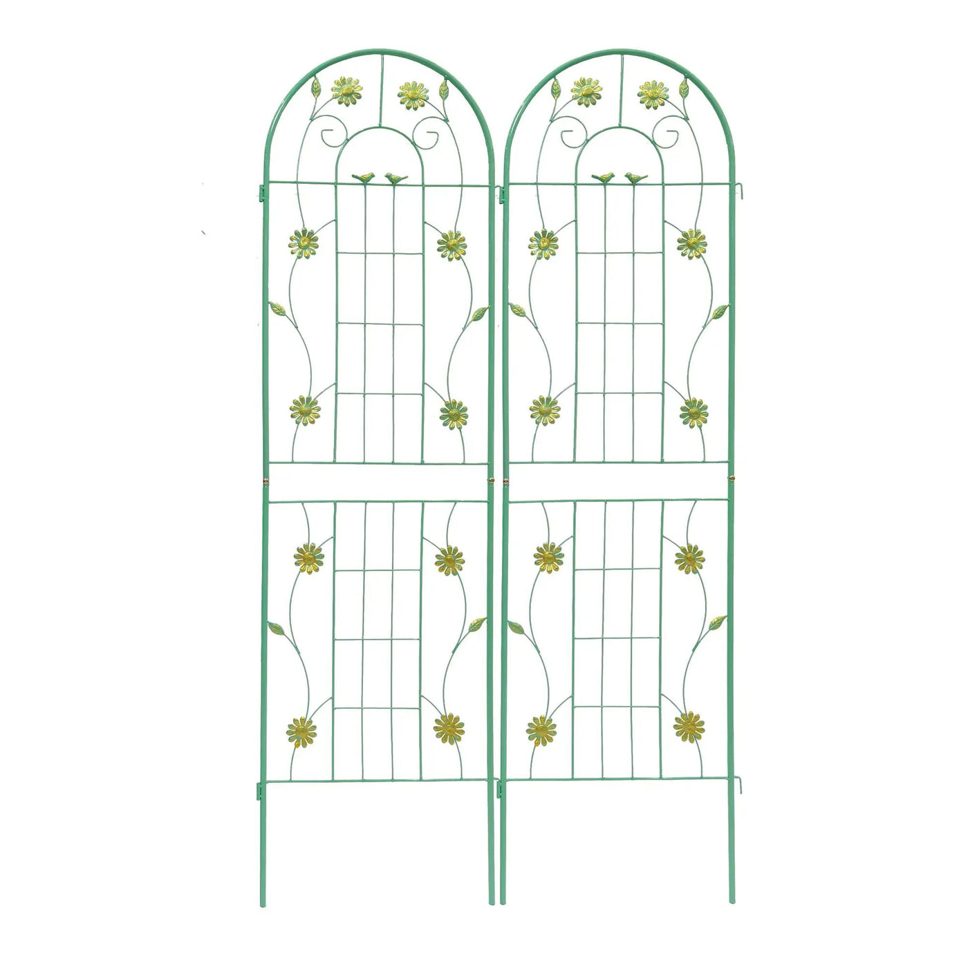 Metal Garden Trellis Rustproof Trellis For Climbing Plant Outdoor Flower Support by Unique Piece Furniture