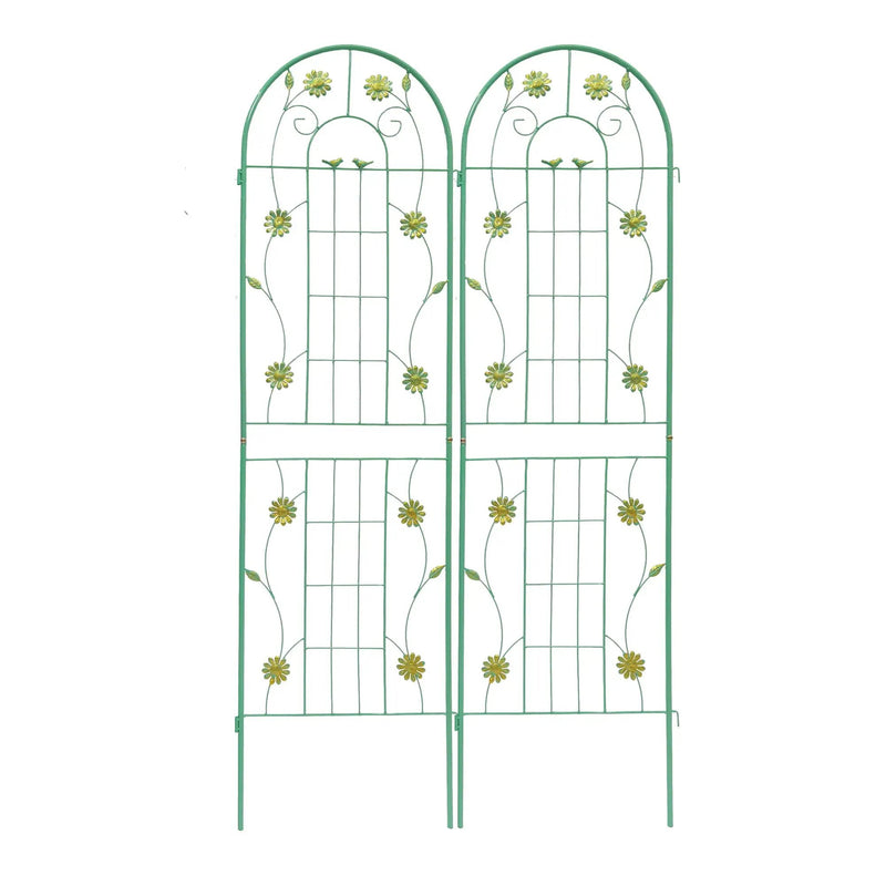 Metal Garden Trellis Rustproof Trellis For Climbing Plant Outdoor Flower Support by Unique Piece Furniture