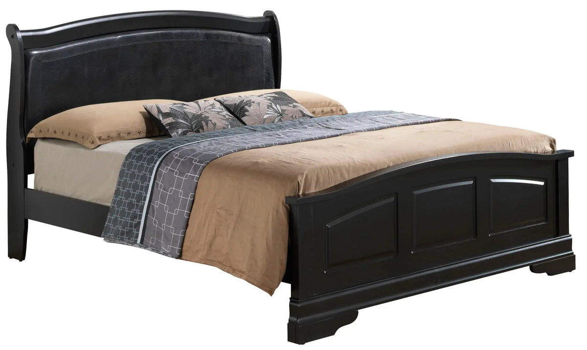 Panel Sleigh Bed Elegantly Crafted by HouseOfZazla