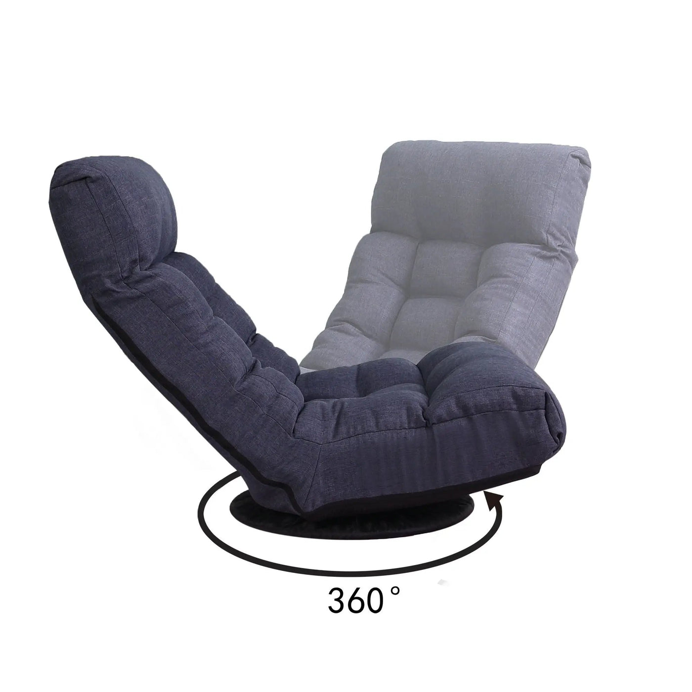 Adjustable Japanese Reclining Floor Chair Sofa With Metal Frame For Living Room by HouseOfZazla