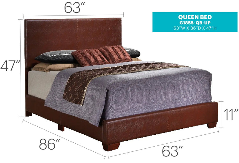 Elegant Platform Bed For Relaxed Spaces by Unique Piece Furniture