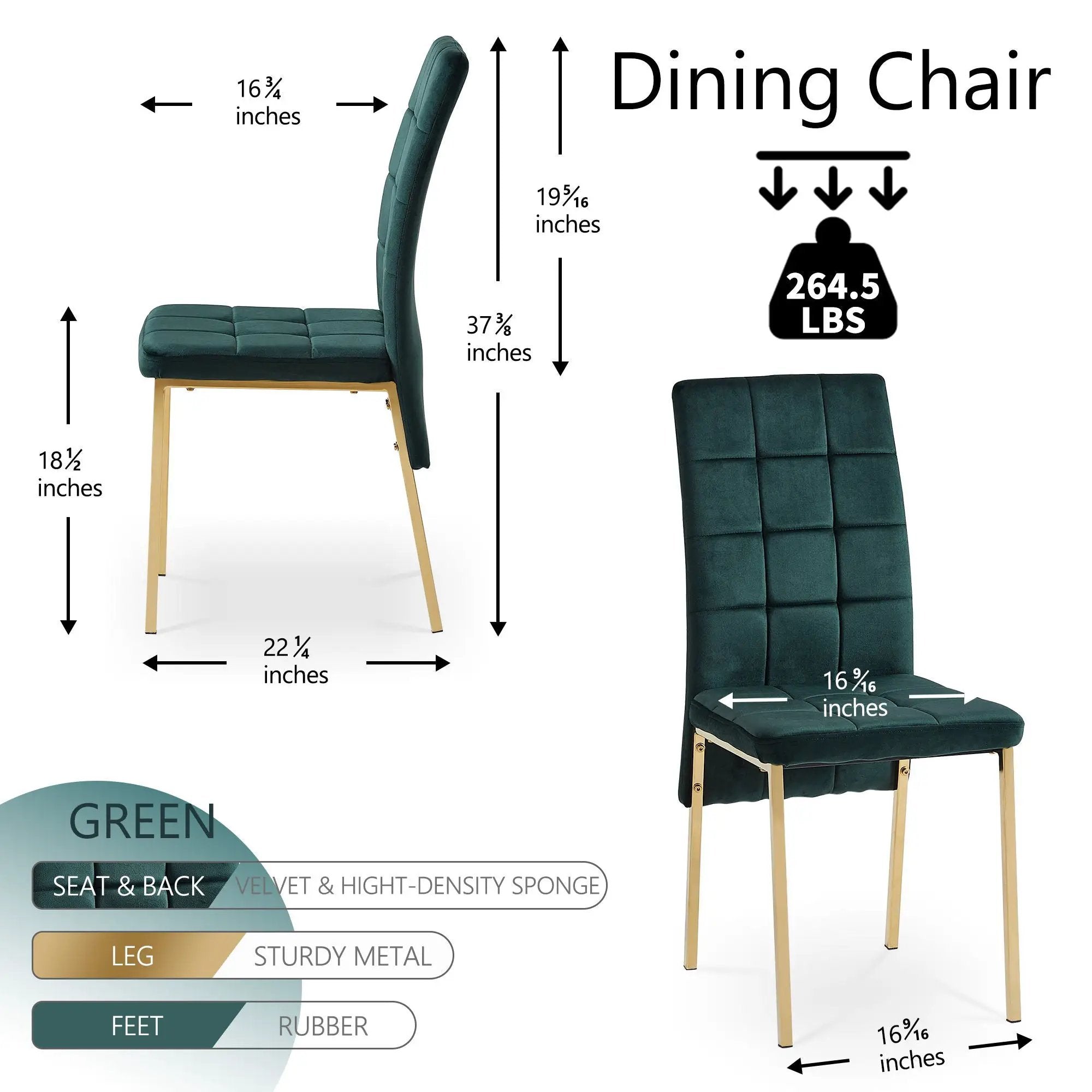 High Back Nordic Dining Chair Modern Chair With Color Legs by Unique Piece Furniture