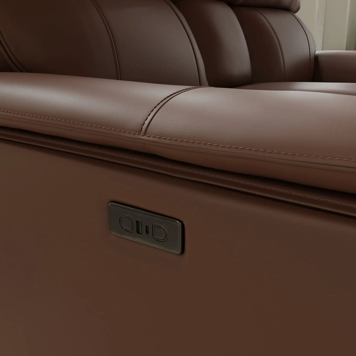 Oslo - Dual Power Reclining Loveseat With Console by HouseOfZazla