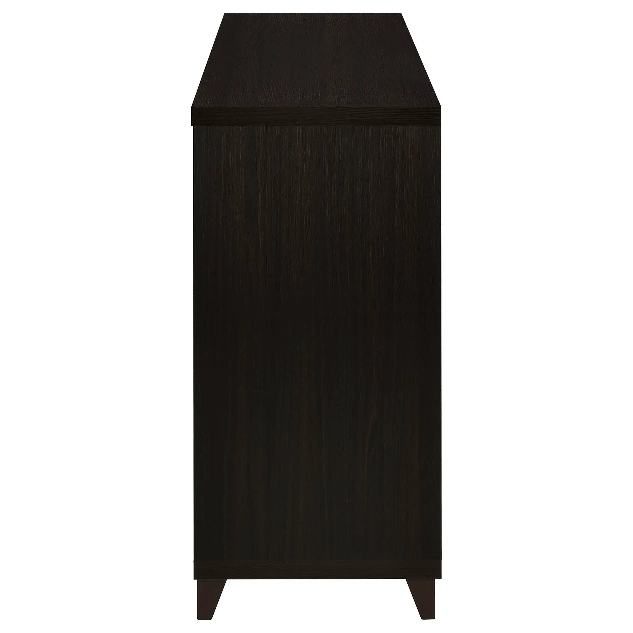 Lewes 4-piece 60-inch TV Entertainment Center Cappuccino by Unique Piece Furniture
