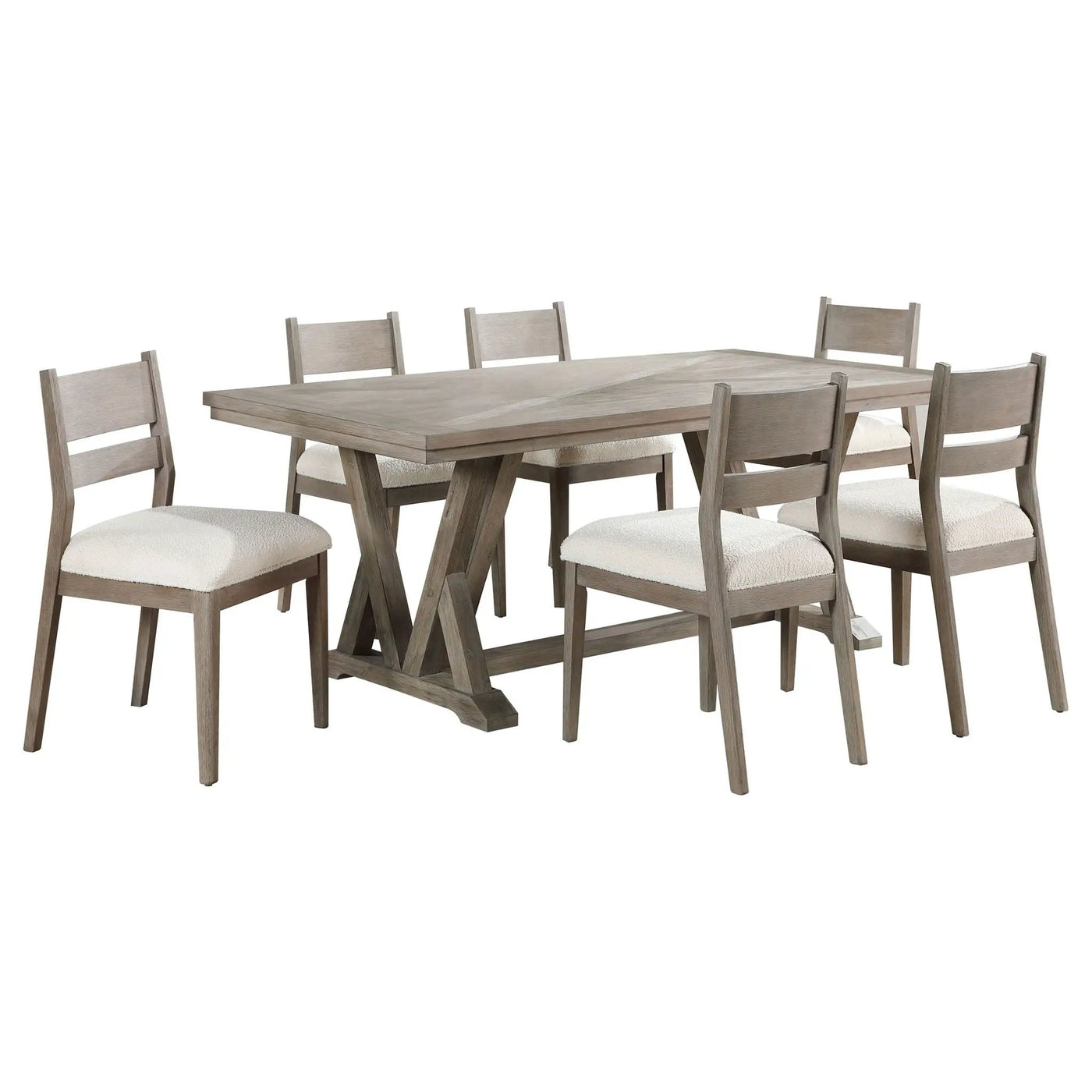 Ruston - Rectangular Dining Table Set by HouseOfZazla