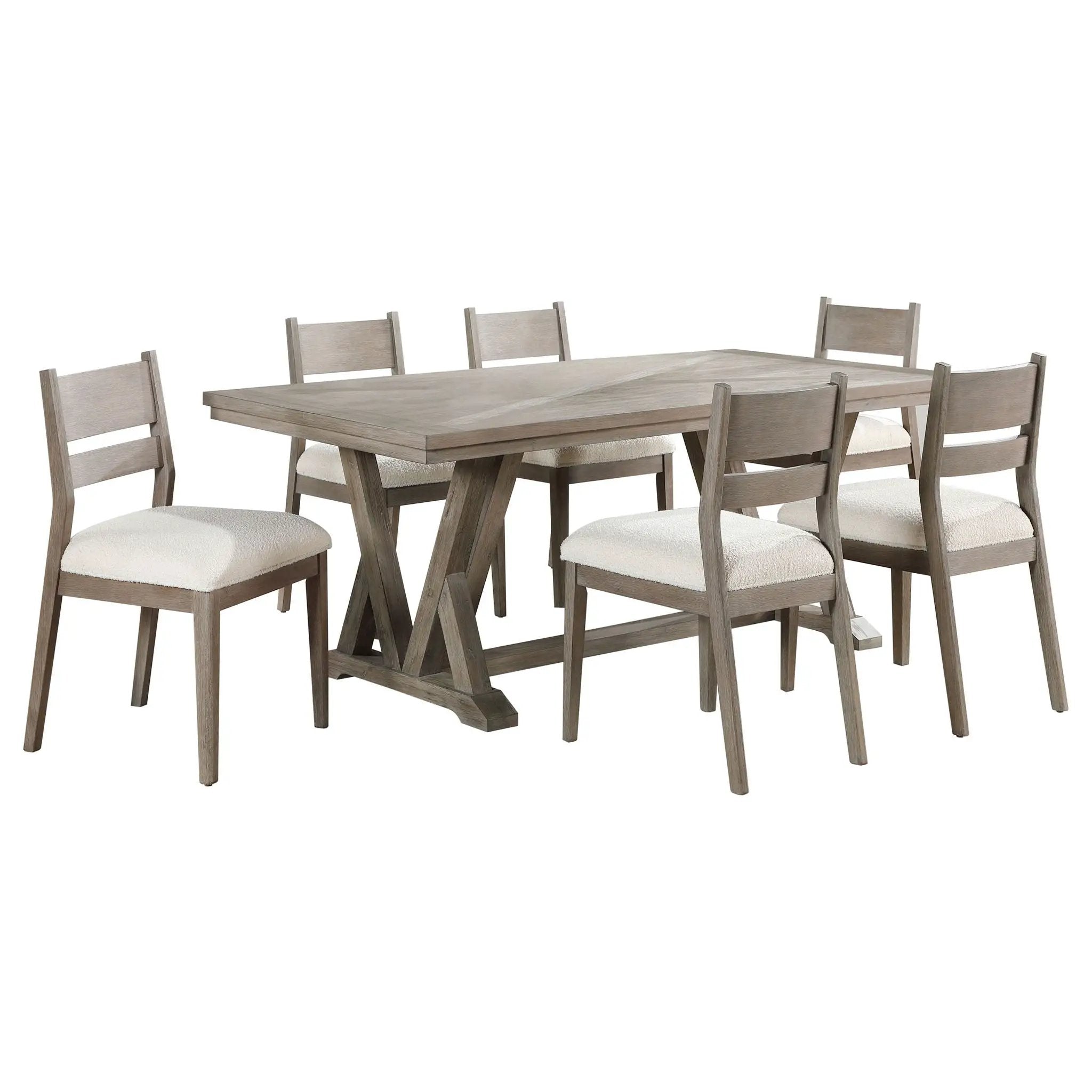 Ruston - Rectangular Dining Table Set by HouseOfZazla