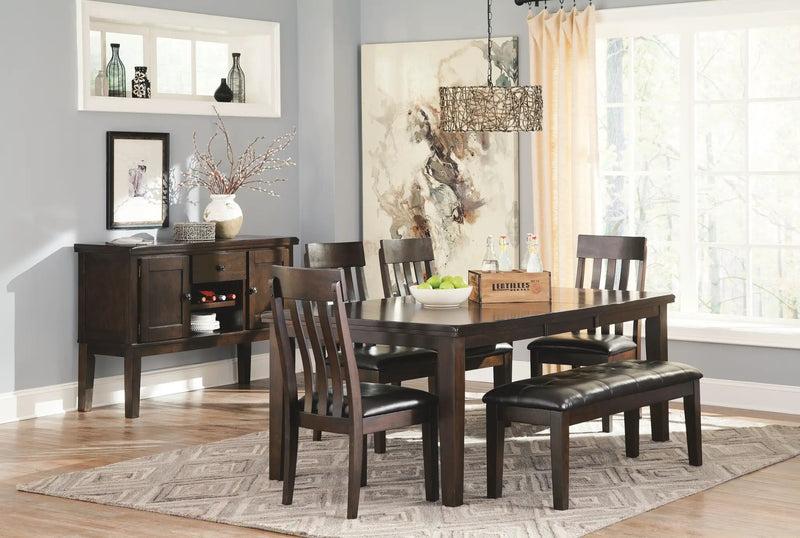 Haddigan - Dining UPH Side Chair (Set of 2) - Dark Brown by Unique Piece Furniture