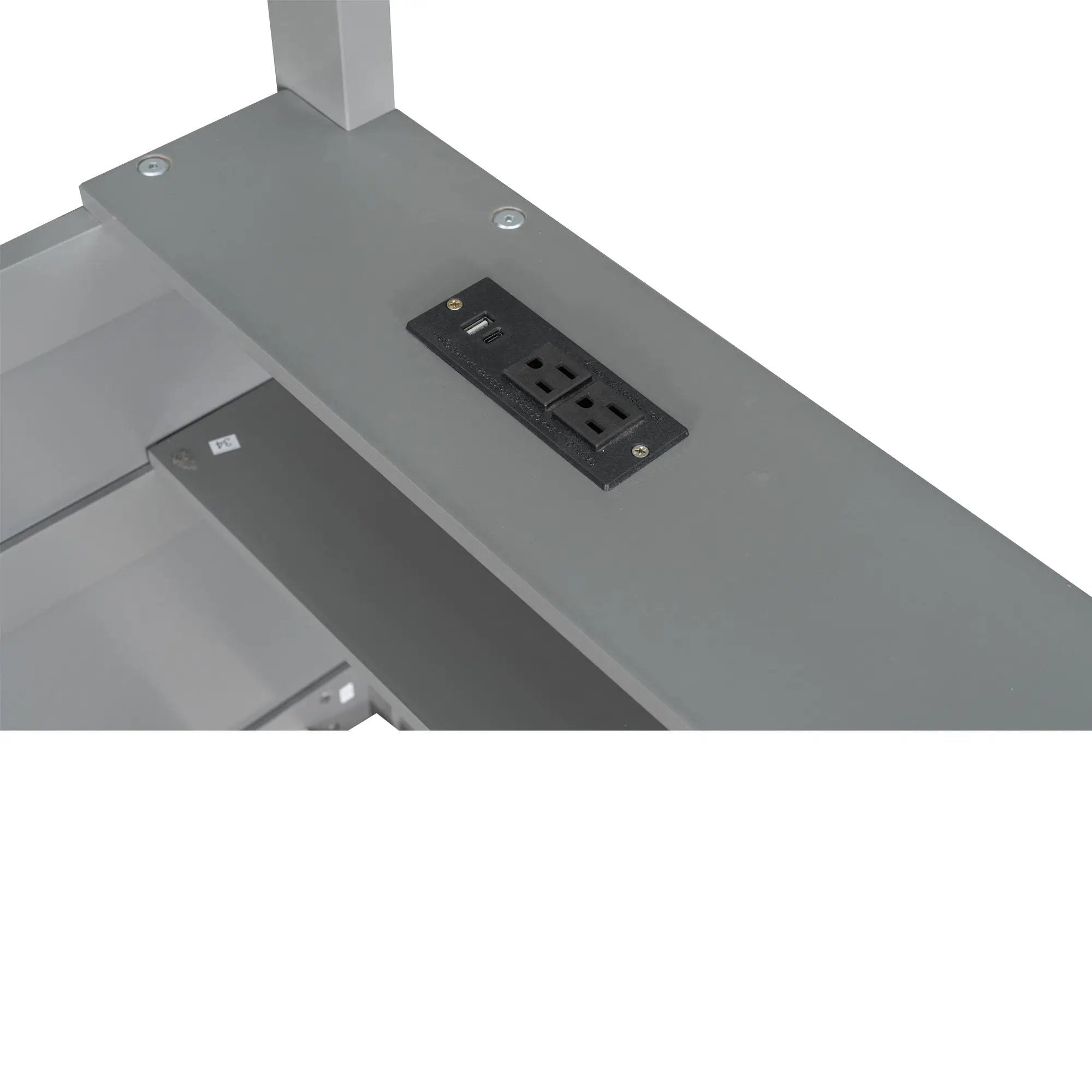 Bunk Bed With Built In Shelves, Storage Box, LED Light And USB Charging Station by Unique Piece Furniture
