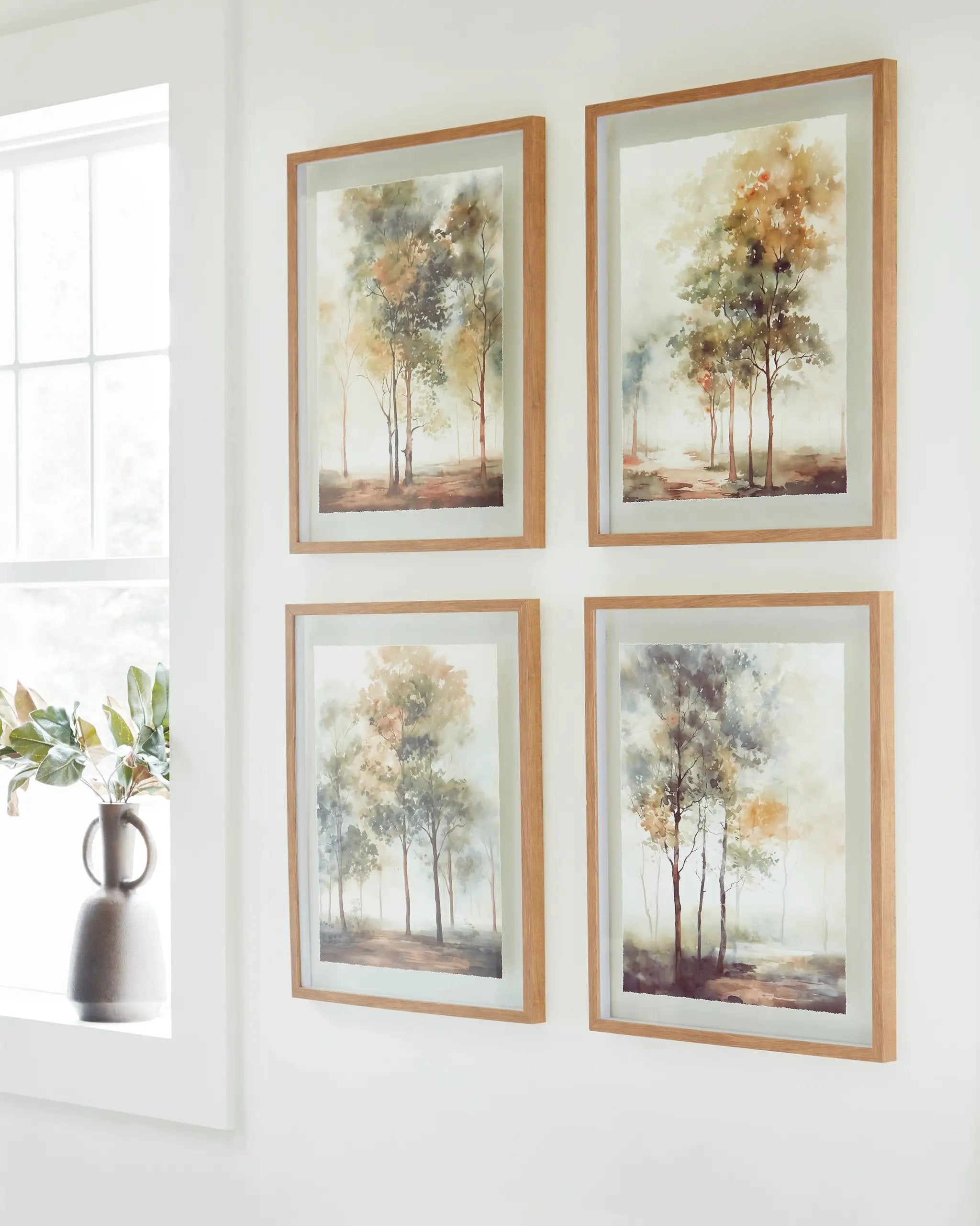 Bryneford - Wall Art Set (Set of 4) - Multi by Unique Piece Furniture