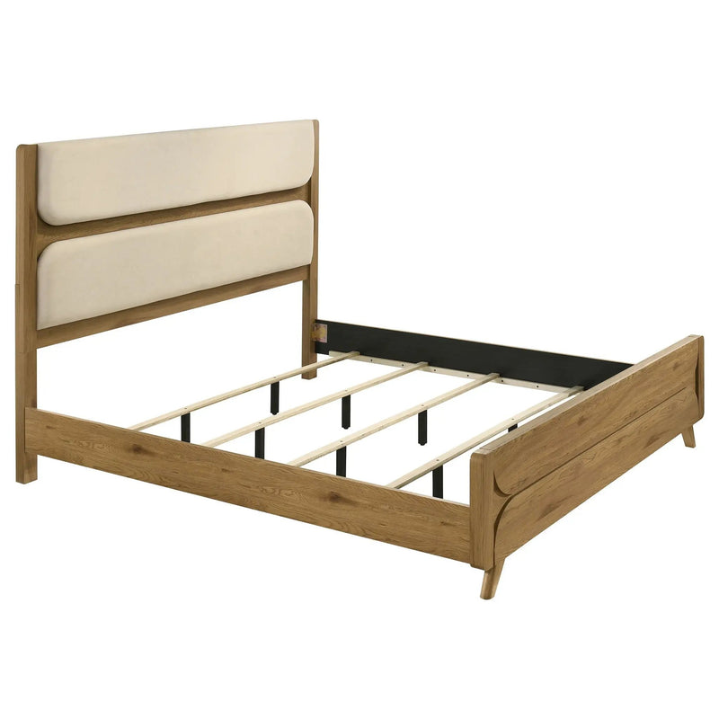 Bennett 4-piece Eastern King Bedroom Set Light Oak by Unique Piece Furniture