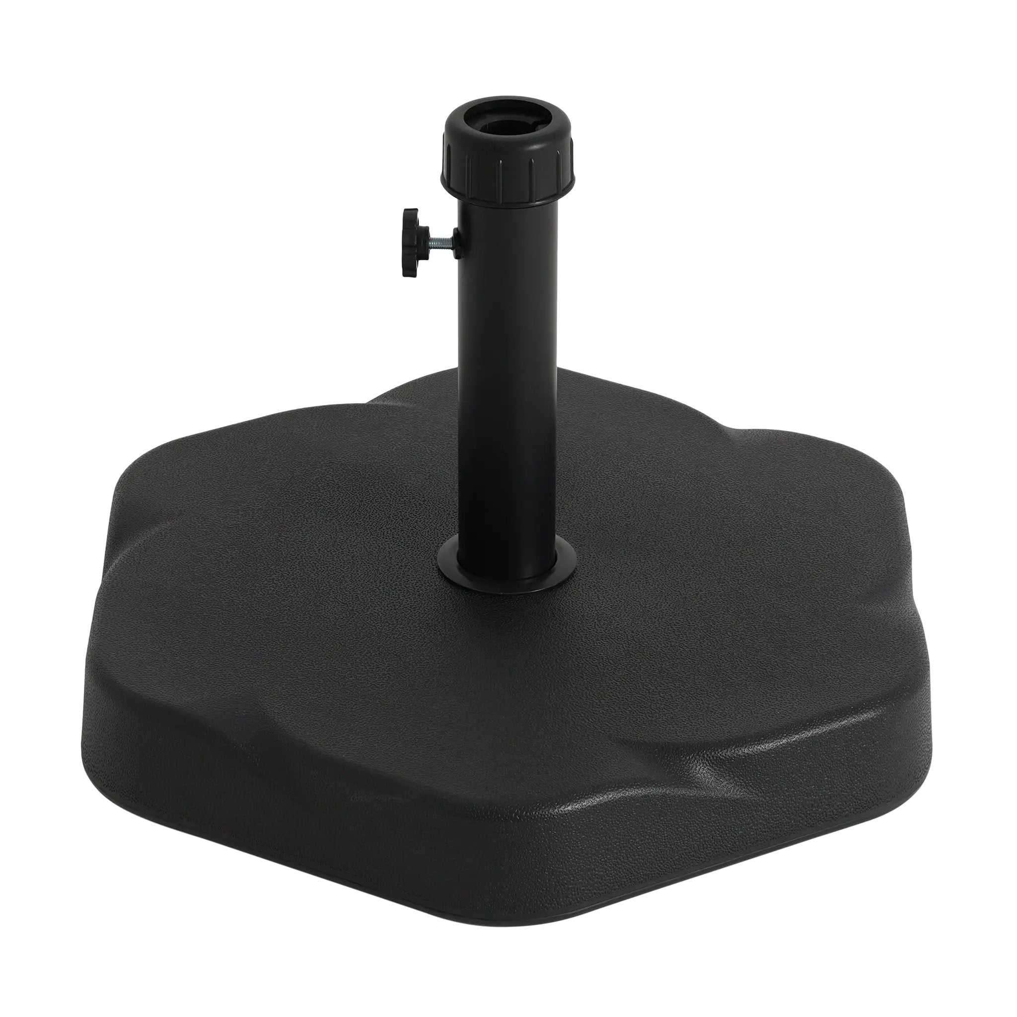 Hex Shape Outdoor 65-Pound Umbrella Base by HouseOfZazla