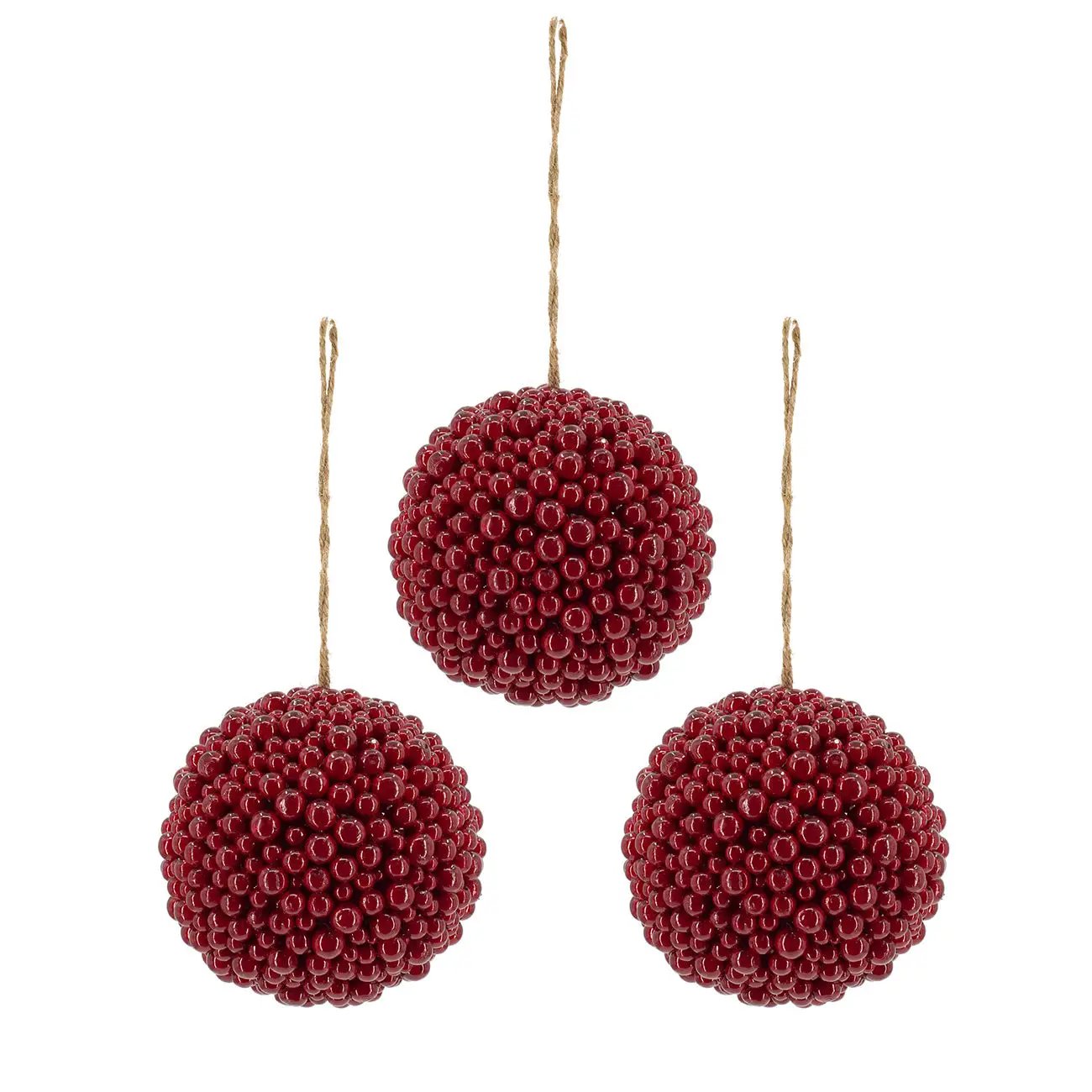 6.5" Traditional Red Berry Ball by HouseOfZazla