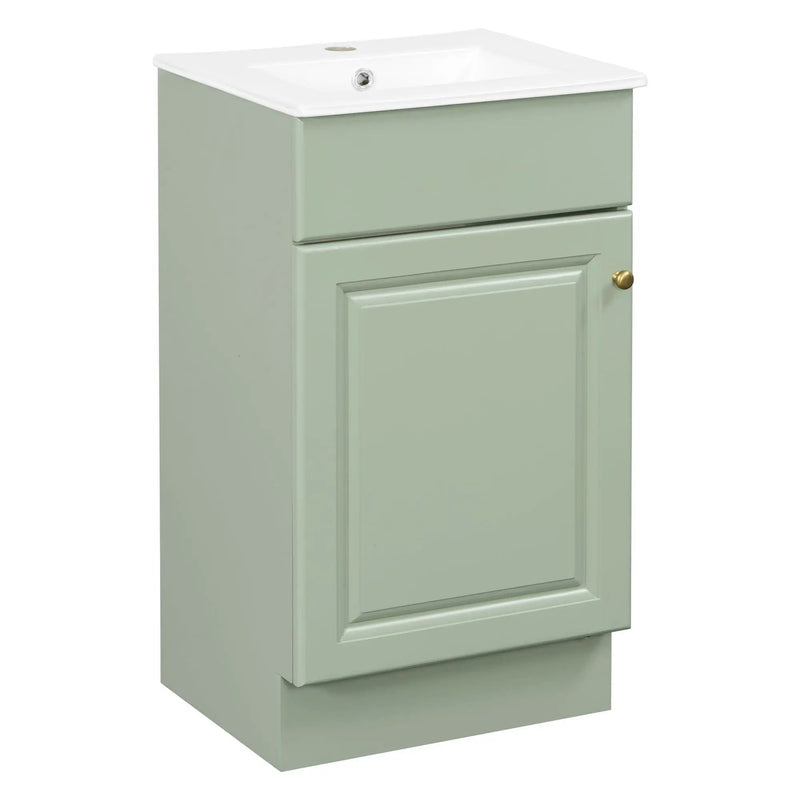 Bathroom Vanity With Sink, Cabinet With Adjustable Shelf