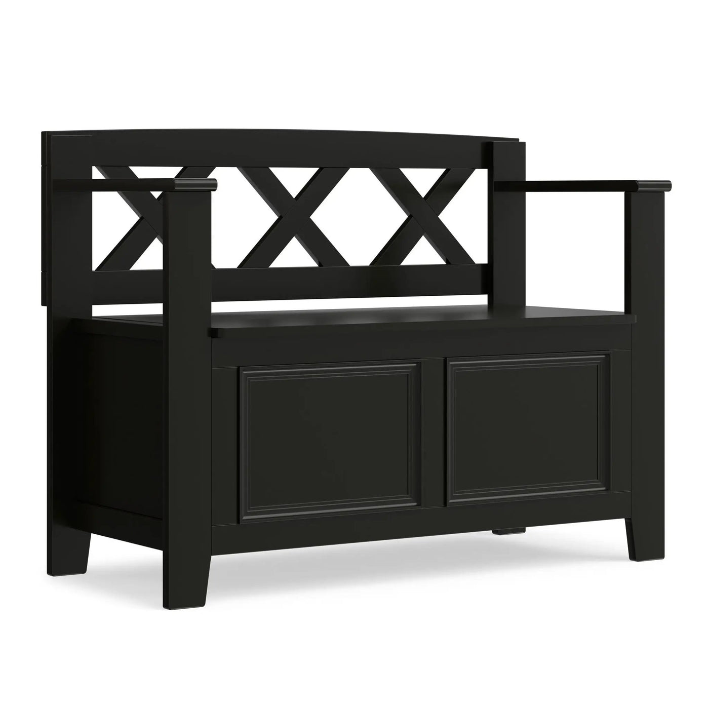 Amherst - Small Transitional Entryway Storage Bench by HouseOfZazla