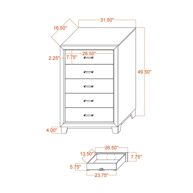 Soluto - 5 Piece Set by Unique Piece Furniture