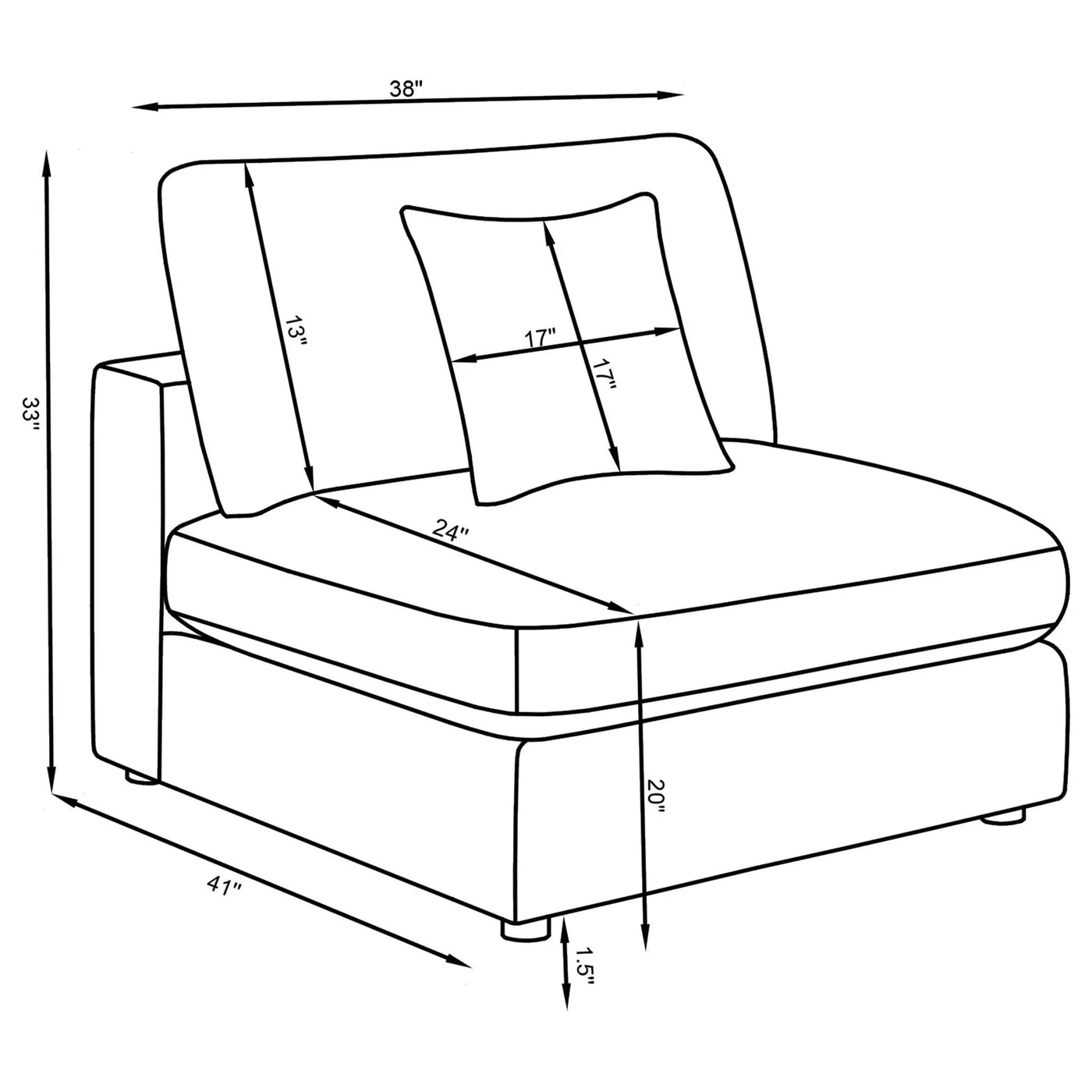 Rhette - Upholstered Sectional by HouseOfZazla