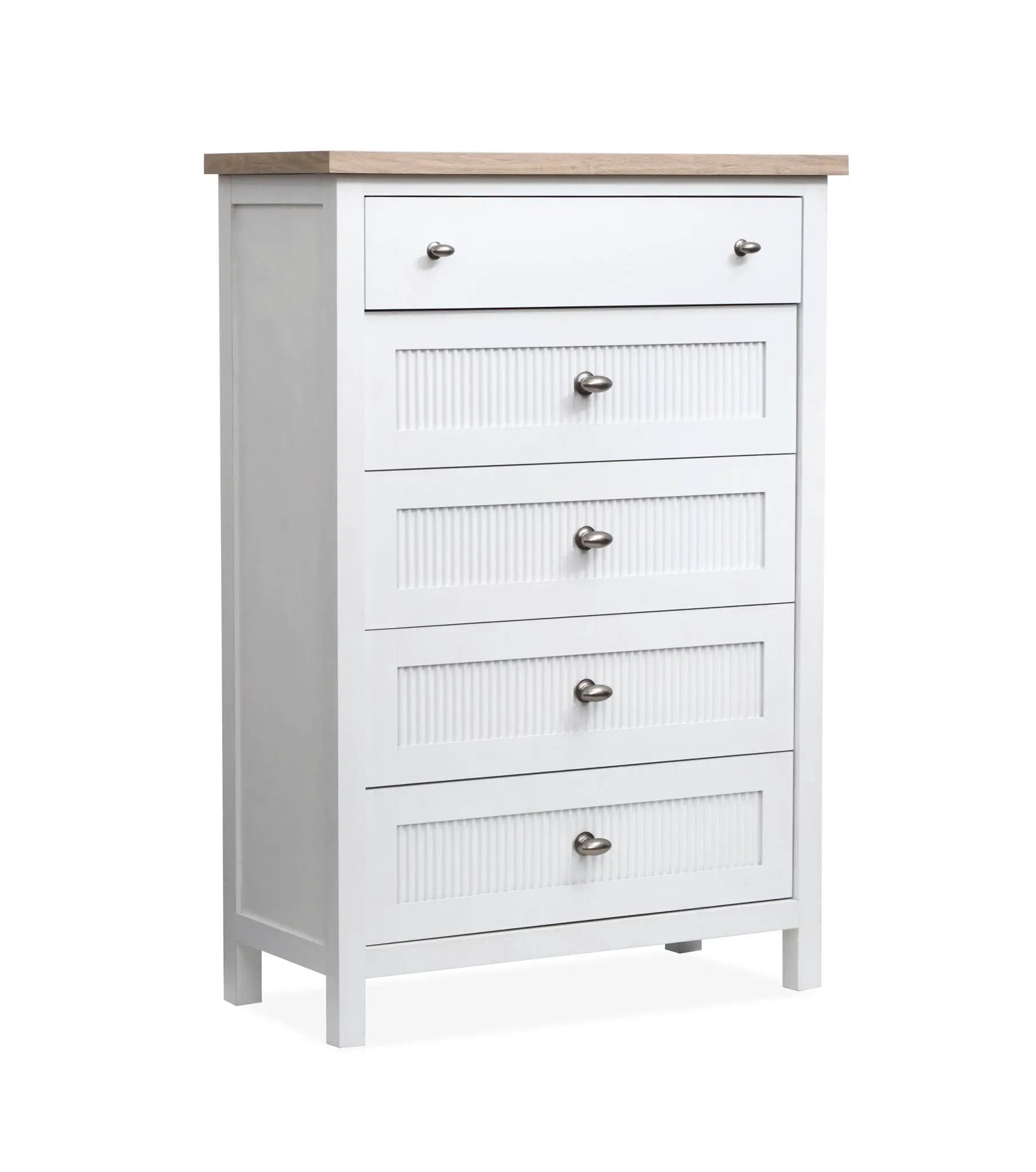 Windmill Harbour - Drawer Chest - White Whisp And Sand by Unique Piece Furniture