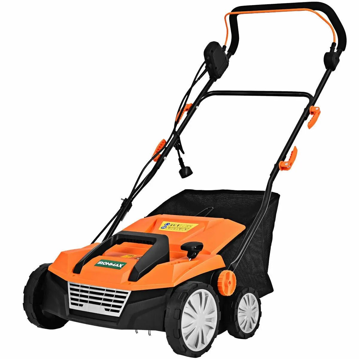 15 Inch 13 Amp Electric Scarifier with Collection Bag and Removable Blades by DirectDeals