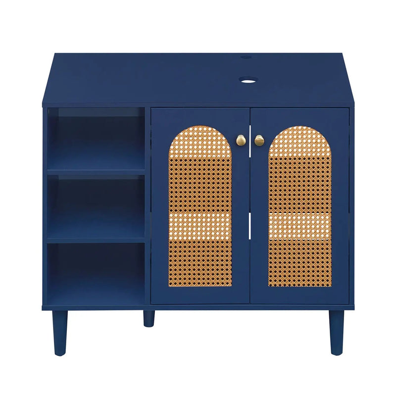 36 Inch Under Sink Cabinet Boho for Vessel Sinks and Single-Handle Faucets by DirectDeals
