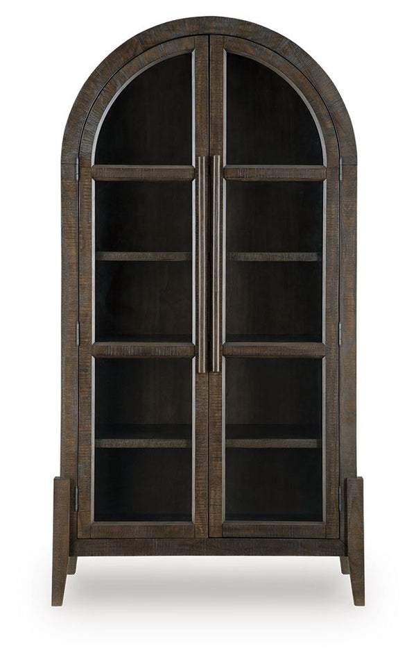 Benhall - Accent Cabinet - Dark Brown, photo 2 of 7