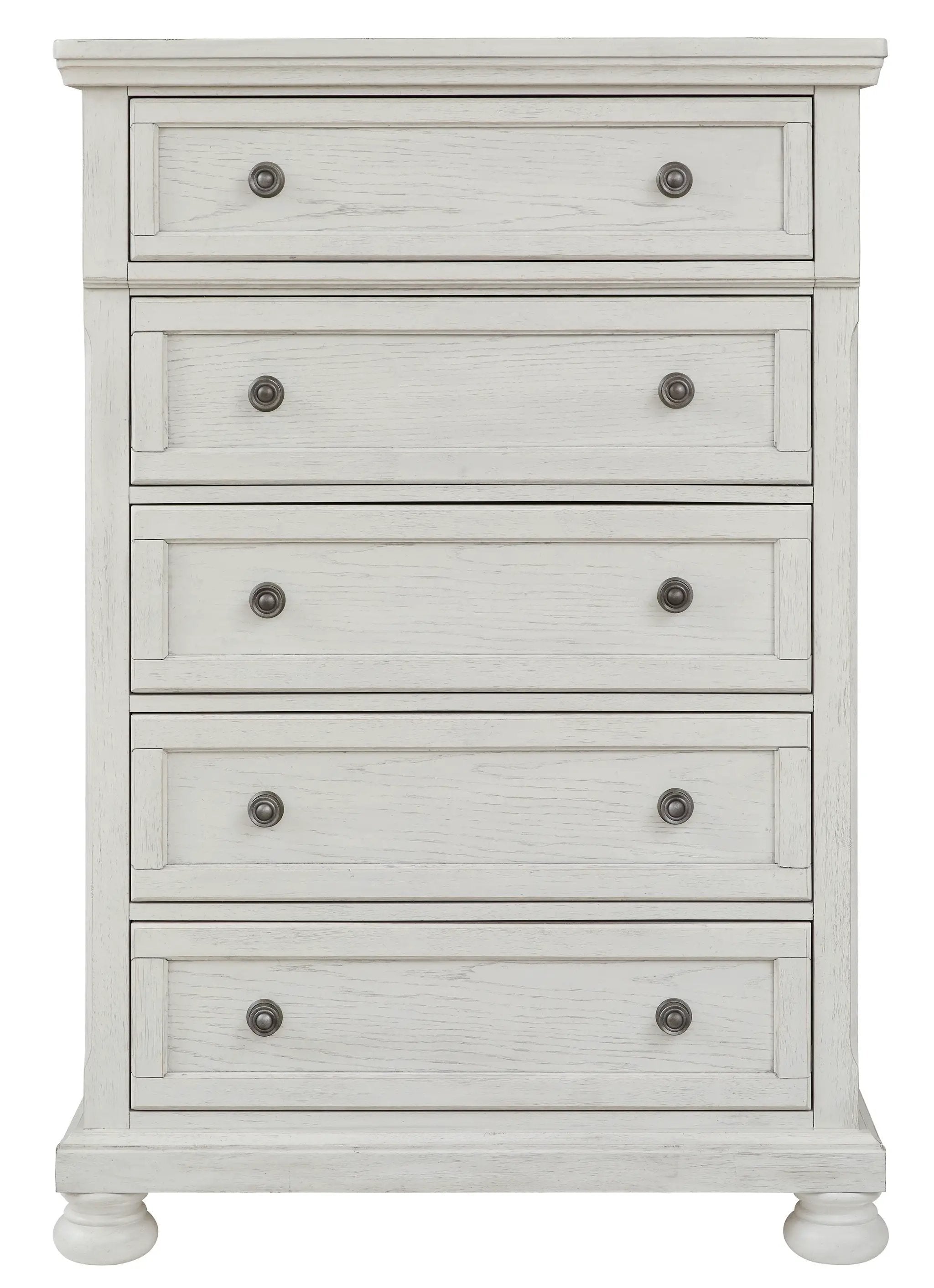Robbinsdale - Five Drawer Chest - Antique White by Unique Piece Furniture