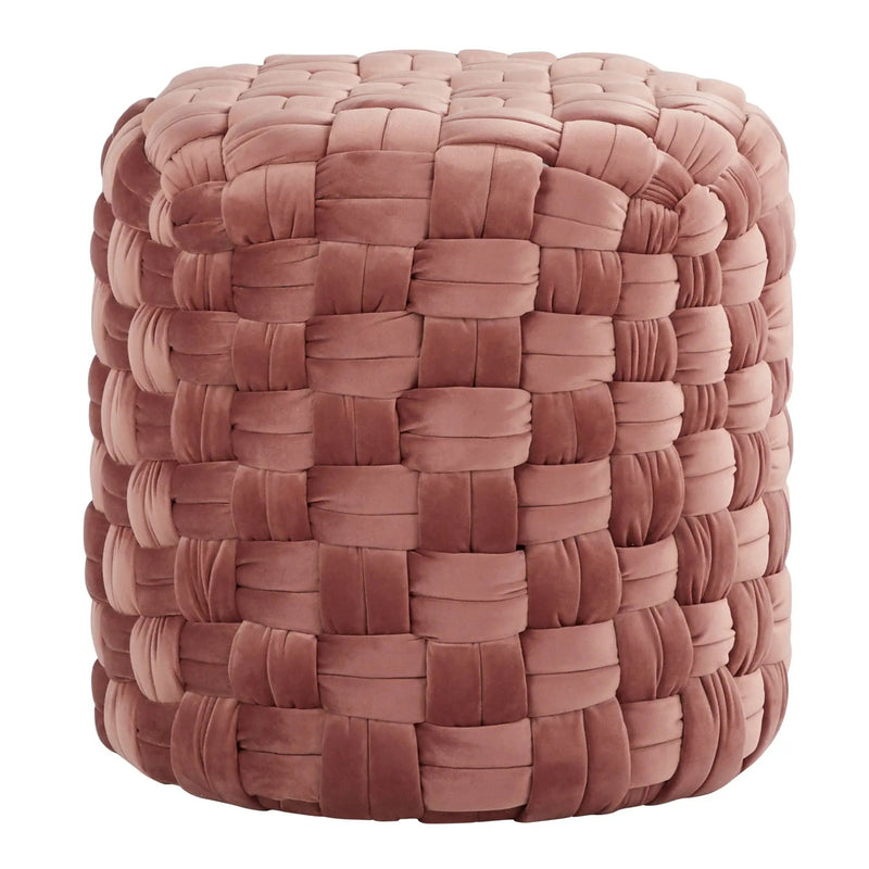 Braided - Versatile Round Ottoman by HouseOfZazla