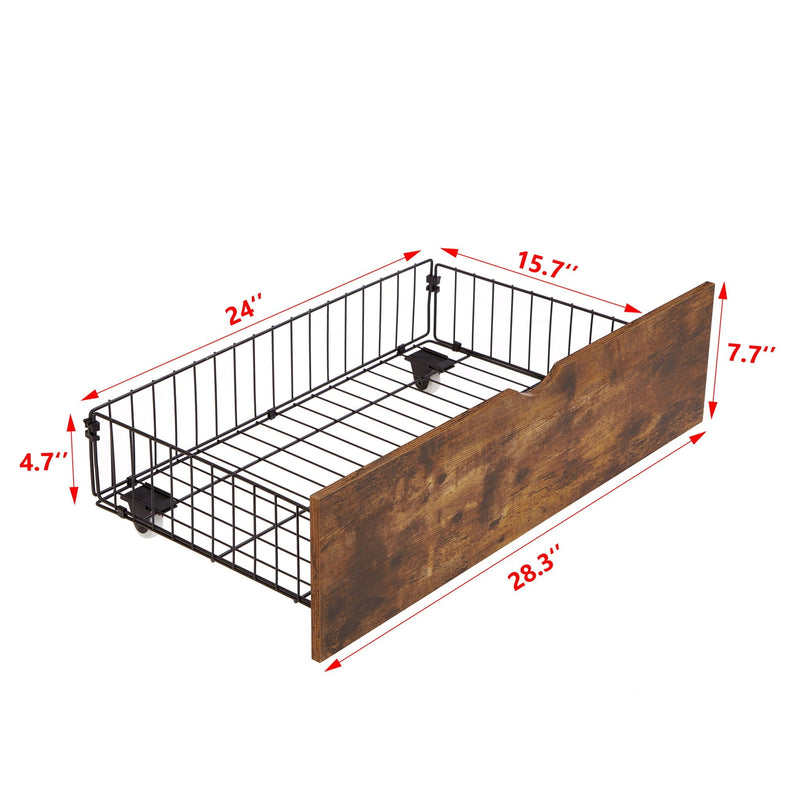 Modern Design Under Bed Drawers With Wheels For Easy Storage by HouseOfZazla