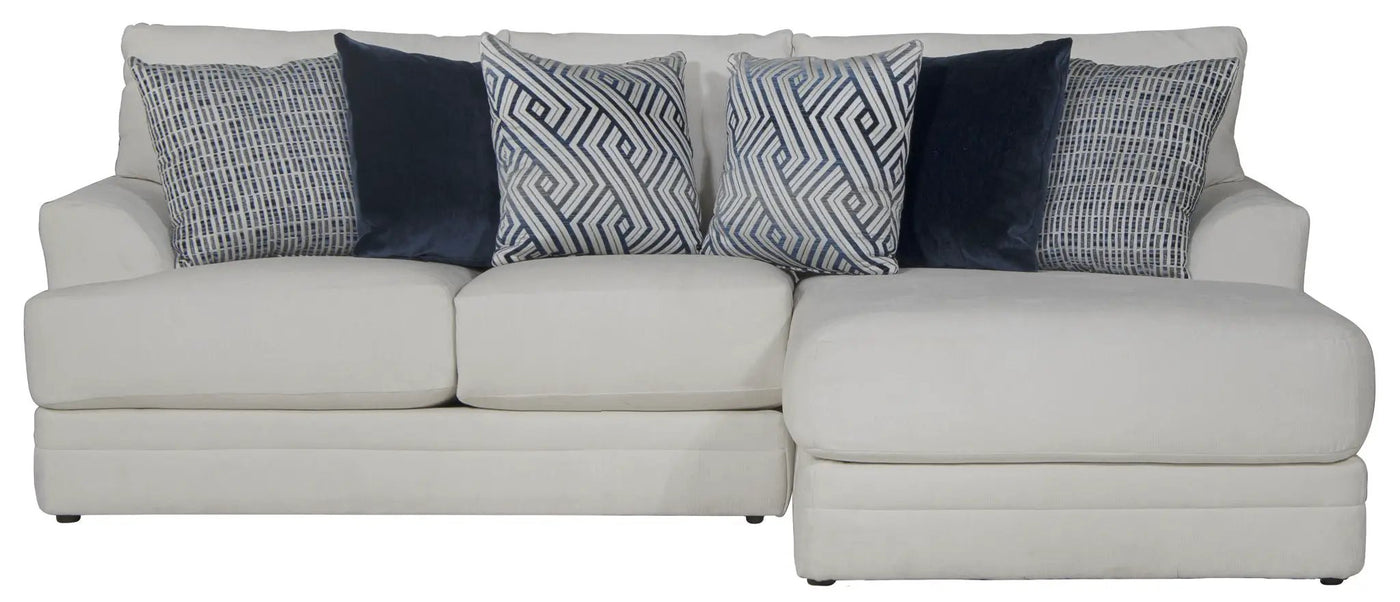 Polaris - Sectional With Comfort Coil Seating And Accent Pillows Included by Unique Piece Furniture