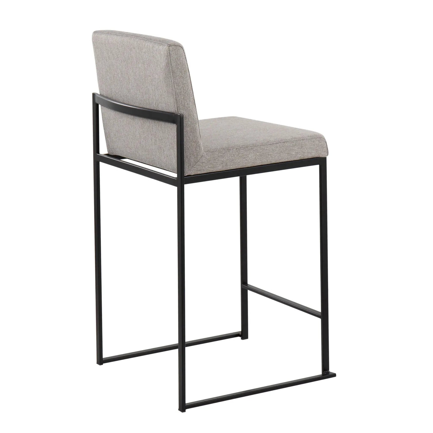 Fuji - Contemporary Modern Elegance, High Back Counter Stool by HouseOfZazla