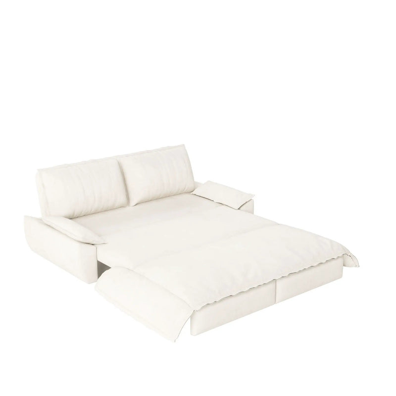 Queen Pull Out Sofa Bed, 3 In 1 Convertible Sleeper Sofa by HouseOfZazla