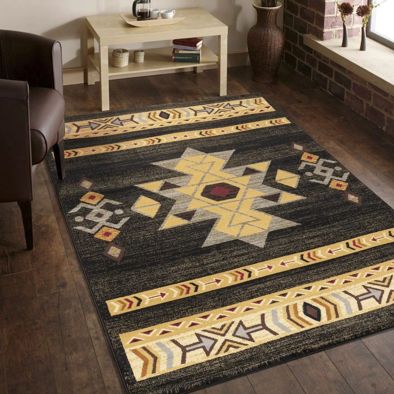 Tribes - GC_YLS4004 Southwest Area Rug by HouseOfZazla