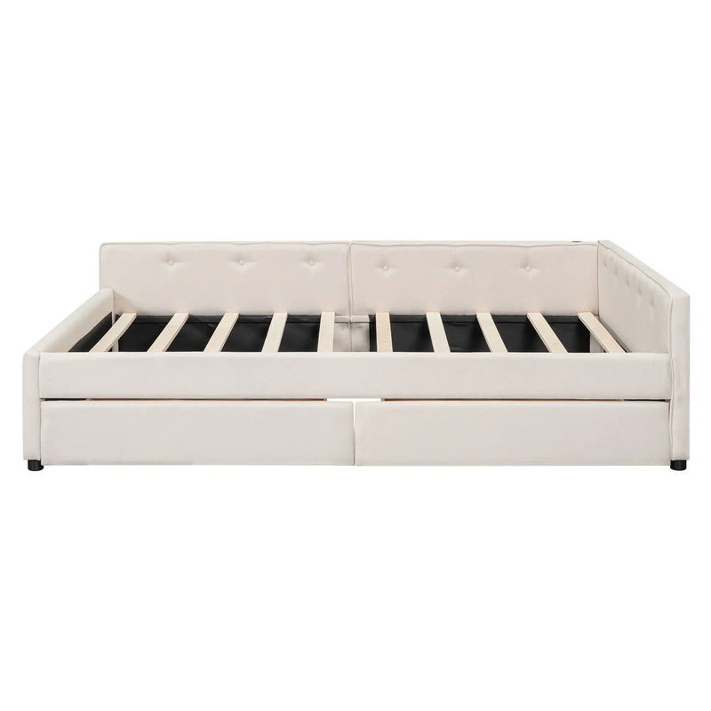 Platform Bed With USB Ports by Unique Piece Furniture